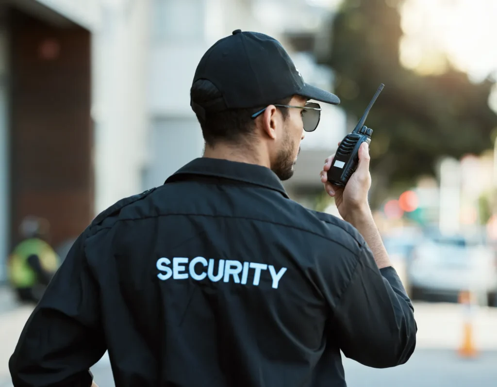 Security guard.